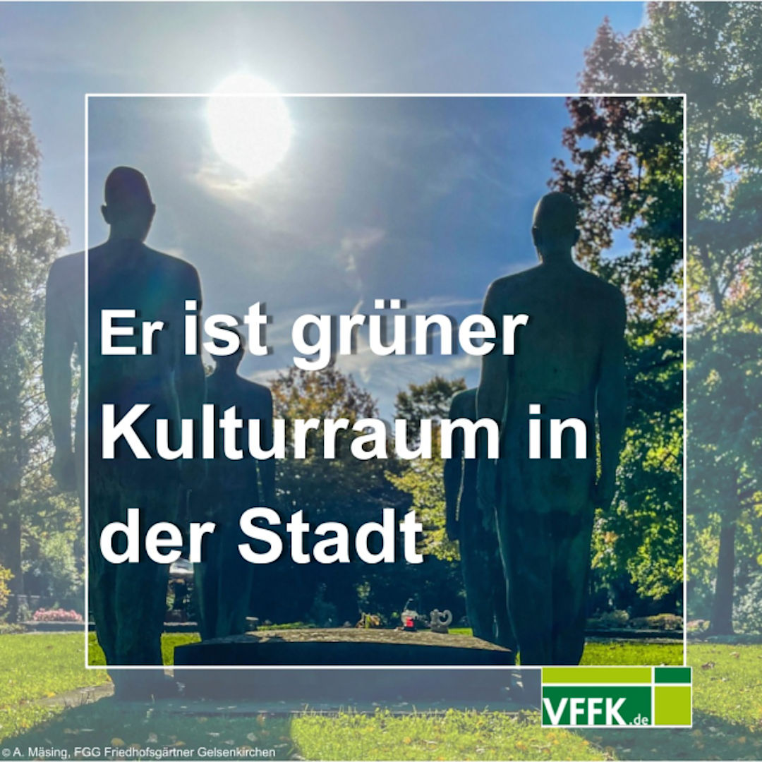 Er ist grüner Kulturraum in der Stadt